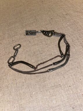 Anne Marie Chagnon Metalwork Chain Bracelet